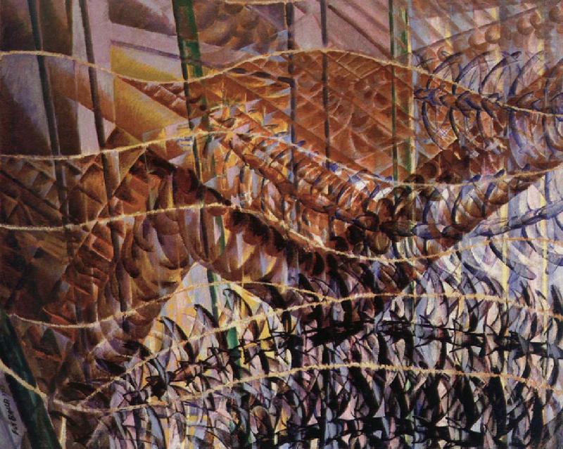 giacomo balla swifts paths of movement dynamic sequences china oil painting image